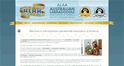 Desktop Screenshot of alaa-labradoodles.com